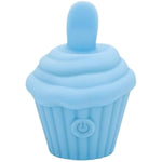 Natalie'S Toy Box Cake Eater Clit Flicker Stimulator, Rechargeable Waterproof Massager For Clitoral, Vaginal Or Nipple Stimulation, 10 Functions, Abs Silicone Adult Sex Toy (Blue)