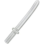Anal Butt Plug Glass Anal Trainer Samurai Sword Clear Chrystal Pleasure Wand Anal Stimulation Adult Sex Toy For Men Women Couples Masturbation (S)