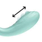Rrrolling Pleasure Vibrator Sex Toy | Adult Toys For Women | Best G-Spot Clit Stimulation | Vibrating Sexual Pleasure Device | Stimulation Vibrators | Woman Sextoy (Mint)
