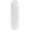 16oz. FIFO Inverted Plastic Squeeze Bottle with Refill and Dispensing Lids - First In First Out - Perfect for Restaurants Catering and Food Trucks - 1ct box