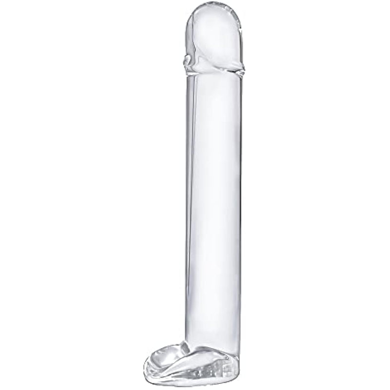 Big Clear Dildo, 8.9 Inch Glass G Spot Dildo Thick Adult Sex Toys For Women,Men
