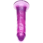Lynx 8 Inch Ice Dildo - Purple