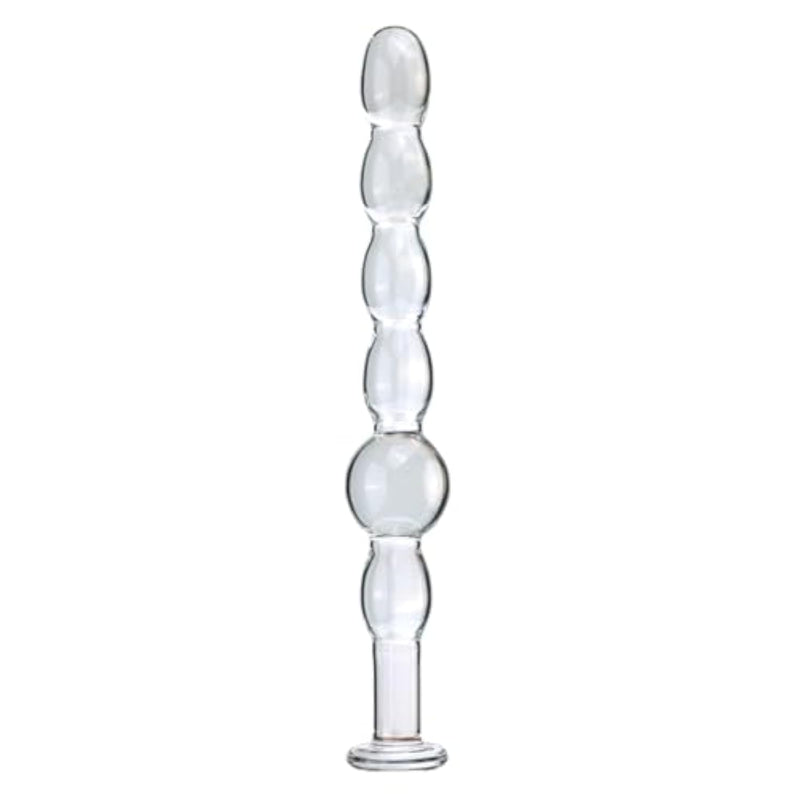Glass Butt Plug Anal Plug Dildo Crystal G-Spot Vagina Progressive Anal Beads Sm Masturbation Vibrador Sex Toys For Couples (F)