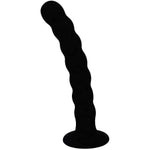 Anal Beads Butt Plug With Strong Suction Cup, Silicone Prostate Massager Adult Sex Toys (6.7 Inches)