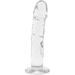 Blown 7 Inch Realistic Glass Dildo With Lube 1Oz | Glass Dildos | Realistic Dildos | Personal Intimate Massager | Adult Sex Toys