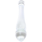7.5'' Clear Glass Dildo Transparent Crystal Penis G-Spot Stimulation Anal Plug Female Masturbator