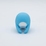 Natalie'S Toy Box Heavenly Humpback Finger Bullet Vibrator, Rechargeable Waterproof Massager For Clitoral, Vaginal Or Nipple Stimulation, 10 Functions, Abs Silicone Adult Sex Toy