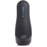 Auto Milker 15X Sucking Male Masturbator Toy With Triple Sensations | Warming Suction Vibration | Adult Sex Pleasure Toy | 3 Speeds & 5 Stimulating Patterns Of Vibration, Black