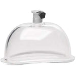 Small Vaginal 3.8" Pumping Cup Attachment, Clear, 1 Count
