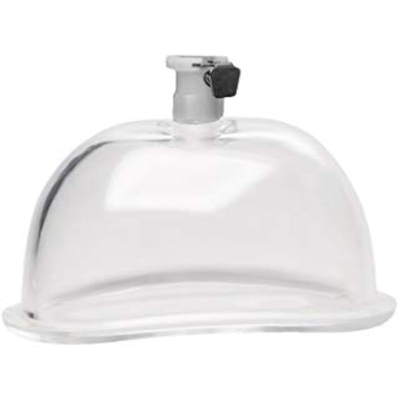 Small Vaginal 3.8" Pumping Cup Attachment, Clear, 1 Count