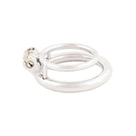 Stainless Steel Male Chastity Device Penis Ring Adult Game Sex Toy J12140 40Mm