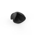 Open Mouth Silicone Ball Gag Bdsm Restraint Sex Toys Fetish Adult Play Bondage Bdsm Invisible Gags (Black)