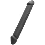 Double Sided Dildo Silicone Anal Plug With Handle Realistic Veins And Vivid Glans Anal Trainer G-Spot Sex Toys Prostate Massager For Men And Women Adult Erotic Toy (B)