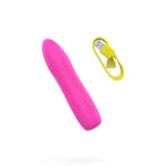 Bcute Heat Mini Tip Bullet Vibrator, Usb Rechargeable, Heats To 104°F, Vibrator Nipple Clitoral Stimulator With 5 Vibration Modes, Travel Essential Size Massager Adult Sex Toys For Women, Pink