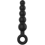 8 Inch Silicone Anal Beads Butt Plug With Pull Ring,Long Anal Dildo With 5 Gradual Knots,Female G-Spot Anal Stimulator & Male Prostate Massager,Big Anal Trainer Stretcher & Anus Dilator Adult Sex Toys