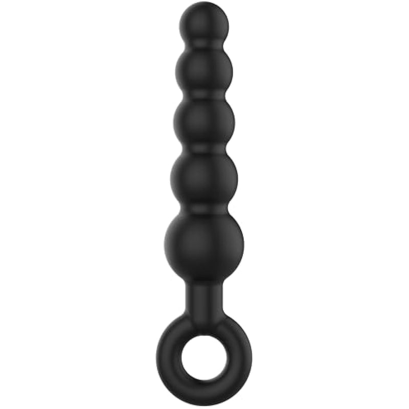 8 Inch Silicone Anal Beads Butt Plug With Pull Ring,Long Anal Dildo With 5 Gradual Knots,Female G-Spot Anal Stimulator & Male Prostate Massager,Big Anal Trainer Stretcher & Anus Dilator Adult Sex Toys