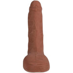 Doc Johnson Signature Series - Leo Vice - 7.5 Inch Realistic ULTRASKYN Dildo with Removable Vac-U-Lock Suction Cup - F-Machine & Harness Compatible - for Adults Only, Caramel