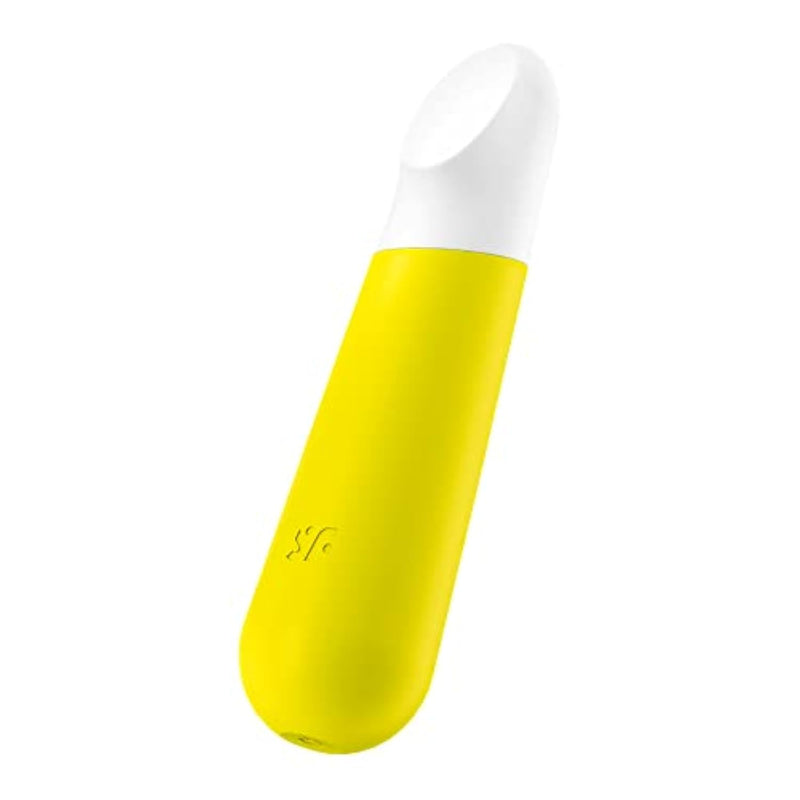 Ultra Power Bullet 4 Vibrator Sex Toy | Adult Toys For Women | Mini Clitoral Vibrator | Vibrating Sexual Pleasure Device | Stimulation Vibrators | Woman Sextoy (Yellow)