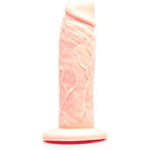 Sex/Adult Toys Sam Dual Density Vibrating Dildo- 100% Utra-Premium Silicone Harness & Suction Cup Compatible Realistic, G-Spot & P-Spot Stimulation For Anal, Vaginal, Men, Women, Lgbtq - Cream