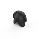 Open Mouth Silicone Ball Gag Bdsm Restraint Sex Toys Fetish Adult Play Bondage Bdsm Invisible Gags (Black)