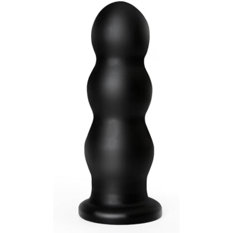 Anal Butt Plug Trainer: Huge Thick Anal Dildo Plug With 3 Bead Butt Plug Anus Dilator Anal Ball Prostate Massage Anal Sex Toys For Adult Women Men Advanced Anal Play