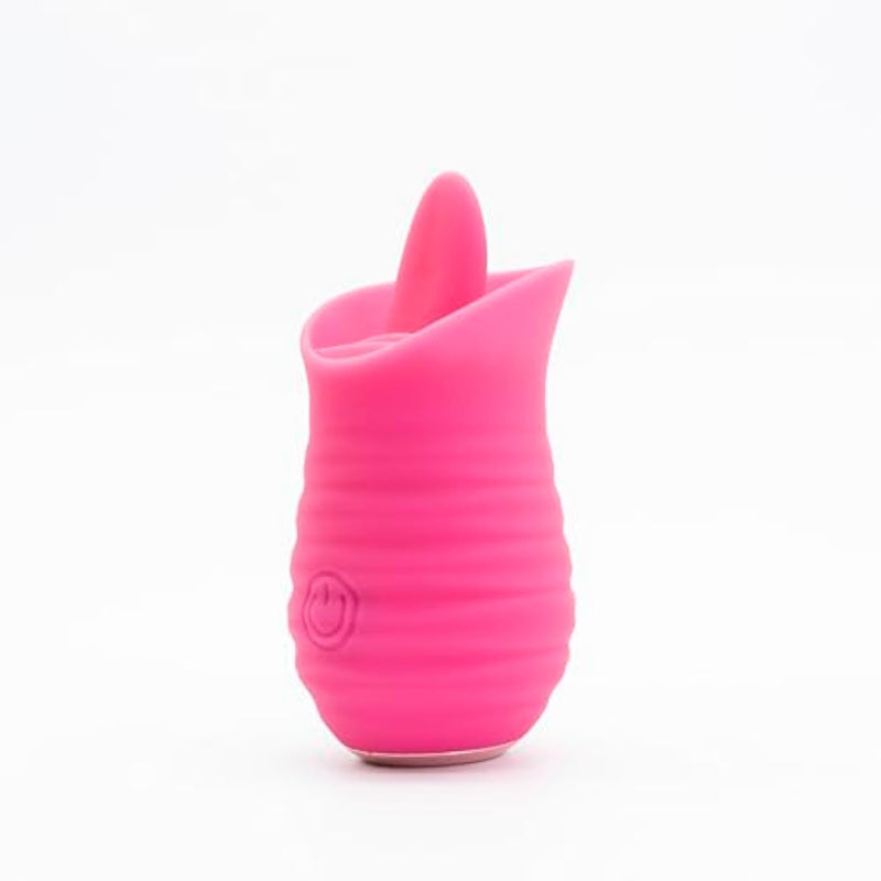 Clitoral Licking Vibrator Rose Sex Toy For Women, 2 In 1 Clitoral Nipple Stimulator With 10 Tongue Licking & 10 Vibrating Modes, Female Adult Sex Toys Anal Clit G Spot Vibrators For Sexual Pleasure