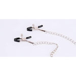 Adjustable Nipple Clips Clamps For Women And Men Adjustable Pressure Breast Clamps Stainless Steel Non Piercing Nipple Rings Decorative Clip For Pleasure Toys