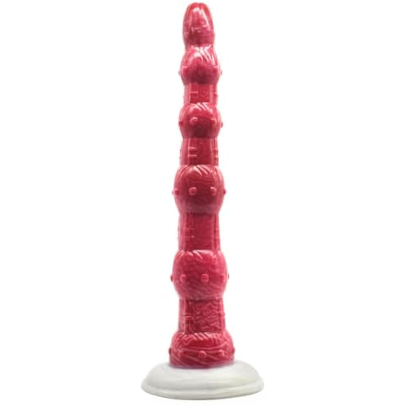 Dog Knot Long Dildo, 14.5inch Realistic Silicone Dildo Anal Toys with Suction Cup, Fantasy Monster Animal Dildo Horse Knot for Men & Women, Big G Spot Dildo Anal Butt Plug for Couples Sexual Pleasure