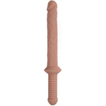 14.96 Inch Double Sided Dildo Huge Long Double Headed Dildos With Handle Realistic Flexible Double Ended Adult Sex Toy For Women