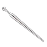 Stainless Steel Urethral Sound With Pink Gem Waterproof Urethral Dilator For Male Masturbation And Couple Play Solid Length (C—028)