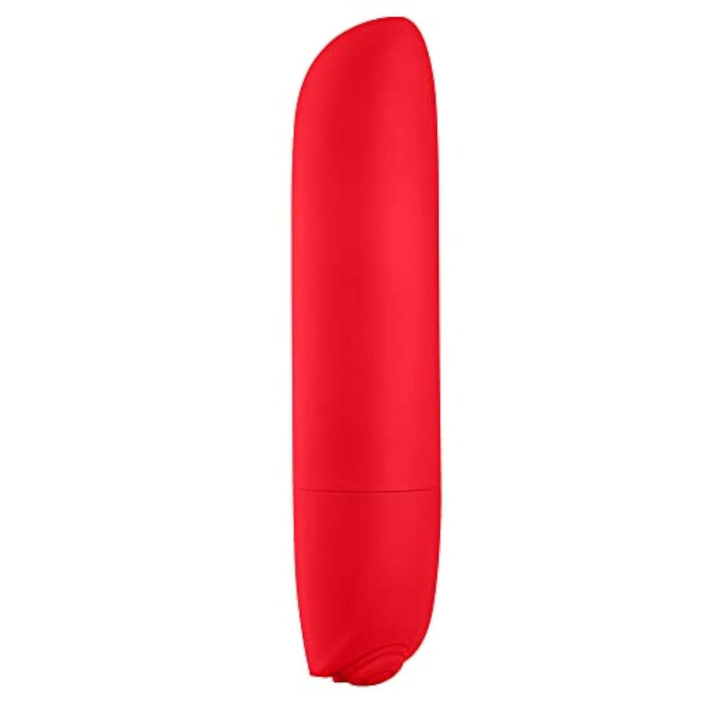 Bullet Vibrator With Angled Tip For Precise Clitoris Spot Stimulation, Rechargeable Waterproof Lipstick Vibe Personal Massager 19 Modes Vaginal Anal Nipple Stimulator Adult Sex Toys For Women
