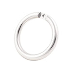 Male'S Cock Cage Flat Closed Base Ring For Chasity Cages Device Stainless Steel Virginity Lock 50Mm Jh350