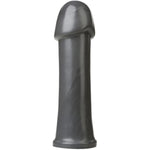 Doc Johnson American Bombshell - B-10 Torpedo - Vac-U-Lock Compatible Dildo - for Adults Only, Gunmetal Grey