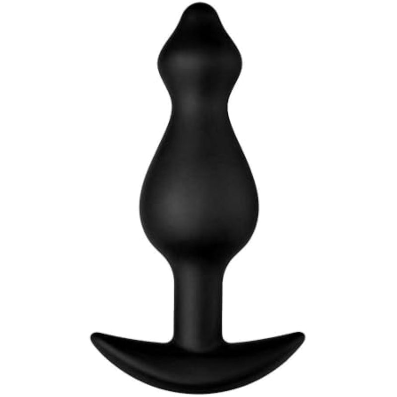 F-78 Pointee Plug (Silicone - Black, Large)