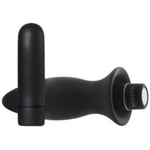 Rechargeable Vibrating Anal Trainer Kit, 3 Piece Silicone Butt Plug Set, Small Medium Large Plugs For Beginners And Advanced, 9 Function Waterproof Anal Toy, Usb Rechargeable Bullet Vibe