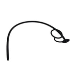 Silicone Sex Toys Soft Urethral Sounds Metal Penis Plug Dilator Sex Toy Masturbation Rod Stimulation For Men(8.5Mm)