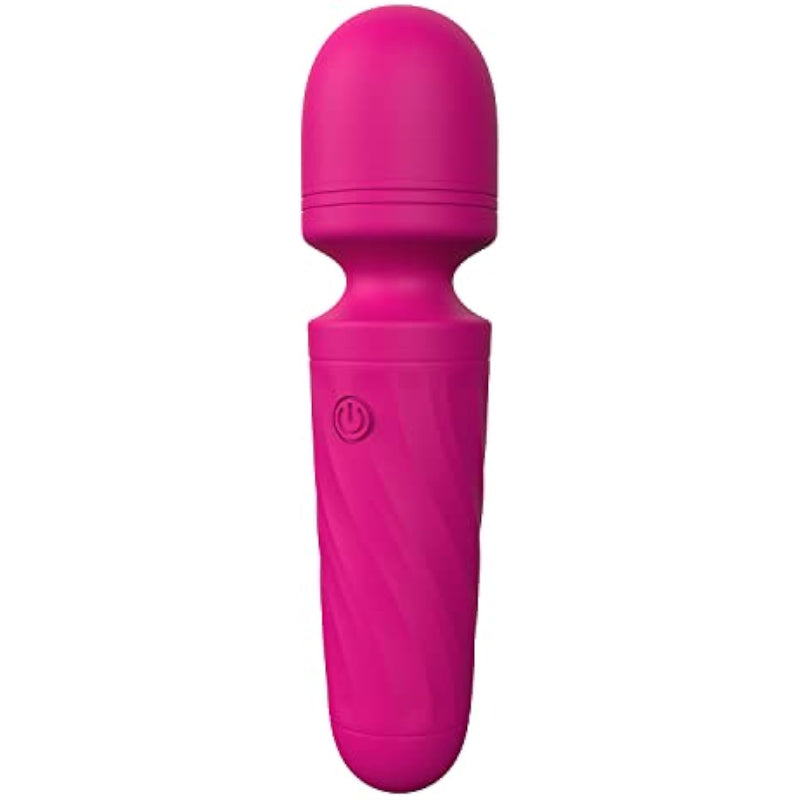 Rechargeable Mini Personal Massager, 10 Modes, Cordless, Whisper Quiet, Waterproof, Portability Easier (Size: 4.6 * 1.16 Inches) - Pink
