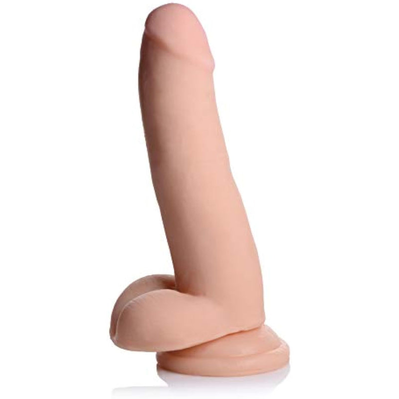 Lynx 8 Inch Dual Density Realistic Dildo - Light