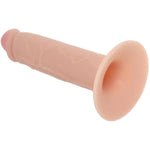 Fantasy Elite 7 Inch Hollow Strap-On With Harness And Lube - White | Erectile Dysfunction Aid | Harness Compatible Strap-On Dildo | Realistic Dildos
