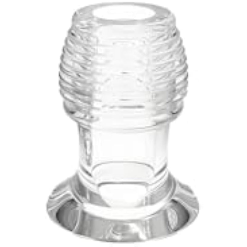 Hollow Butt Plug, Tunnel Shaped Cup Vaginal Plug Threaded Anal Toy For Anal Training Adult Sex Toys For Male Female Couples Bdsm (S)