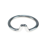 304 Stainless Steel Penis Ring In 7 Different Sizes Testicle Stretcher Pendant Cock Intimate Jewellery With Hook Bdsm Extreme Sex Toys For Men (30Mm)