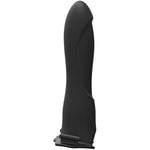 Doc Johnson Body Extensions - BE Strong - Hollow Strap-On System - Silicone Harness with Elastic Waist Band and Slim Hollow Dildo