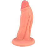 Realistic Dildo Thick Anal Plug With Suction Base For Hands-Free Play Lifelike Butt Plug For Anus Dilation Prosate Stimulation Adult Sex Toy For Intermediates To Experienced Users S 7.67''