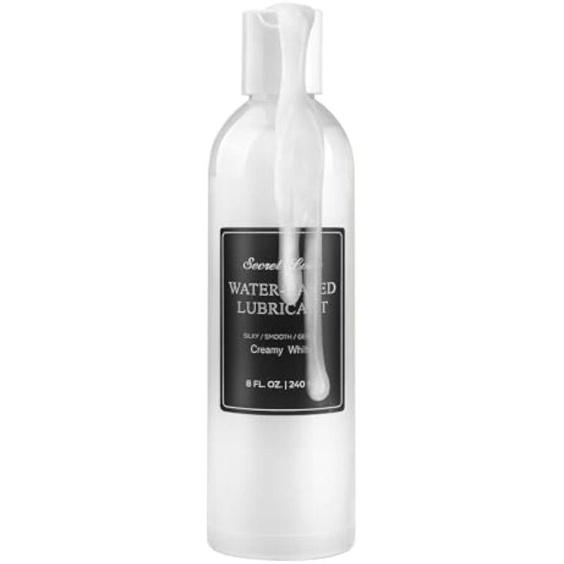 Water-Based Cum Lube Synthetic Semen, Smooth Long-Lasting Thick Creamy Personal Lubricant For Women, Men, And Couples, Natural Ingredients Anal Comfort Lubricants For Privacy, 8 Fl Oz