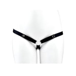 New Chastity Belt Male Chastity Devices Anti-Off Chastity Strap Penis Cage Auxiliary Belt(Black 3 Way)