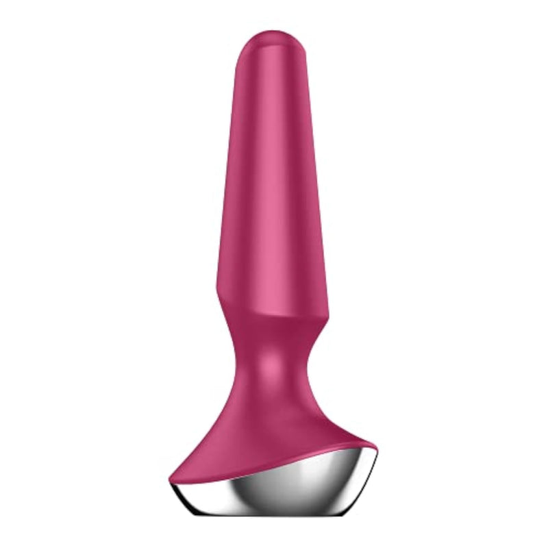 Plug-Ilicious 2 Connect App: Waterproof Plug Vibrator with Rechargeable Battery and Skin-Friendly Silicone