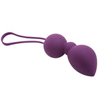Ben-Wa Ball Set for Women - Strengthen PC Muscles, Intense Orgasms, Improved Bladder Control - 3 Shapes & Sizes - Smooth Silicone - Easy Insertion & Removal - Enhance Sexual Pleasure