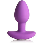 Gossip 10X Pop Rocker Anal Plug Vibrator With Remote Control. Premium Silicone Vibrating Butt Plug Anal Sex Toy For Men, Women And Adult Couples. Purple, Battery For Remote Included