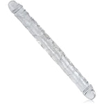 Double Dildo Adult Sex Toys, 15.7 Inch Long And Thick Realistic Dildo With Lifelike Glans And Vein Texture, G-Spot Prostate Massage Anal Vaginal Double Penetration, Couple Sex Toys For Male Female