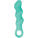 Love Is Back - Triple Teaser - 10 Patterns & Power Levels - Silicone Rechargeable Vibrator - Teal